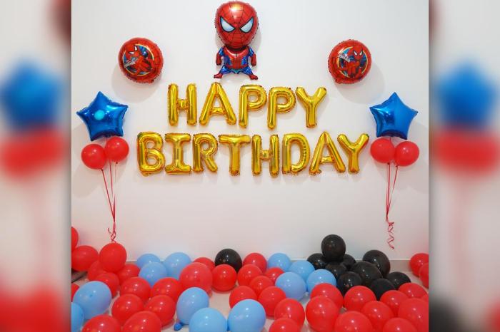 Spiderman deko geburtstag