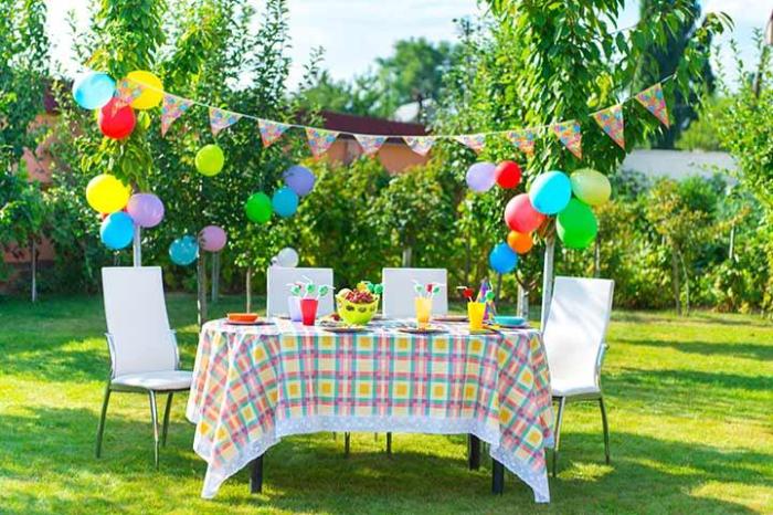 Birthday garden party first ideas