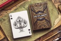 Deck playing cards card outlaws designs beautiful most game credit creative dribbble