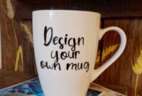 Mug own text custom